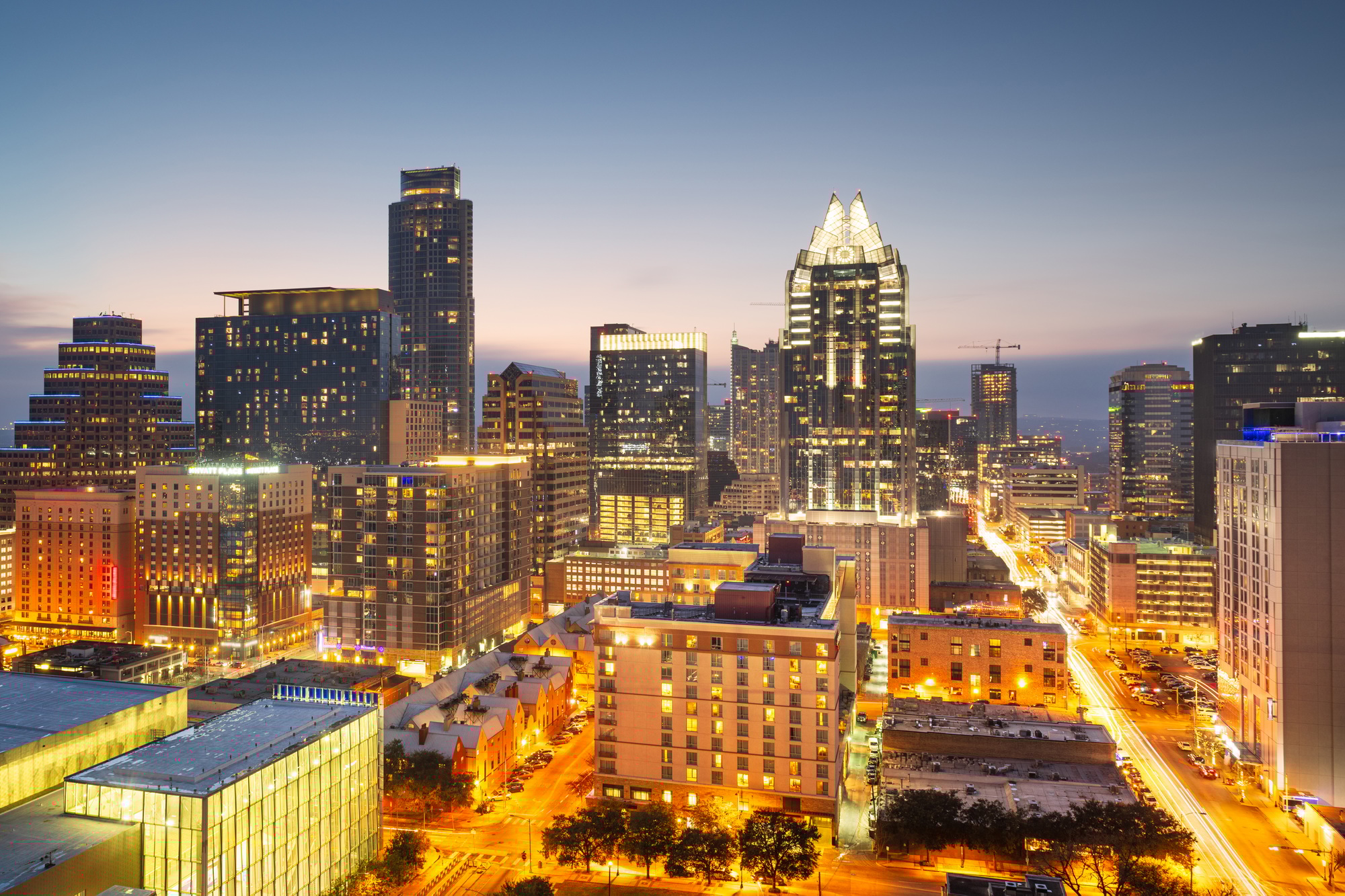 Austin, Texas, USA Skyline